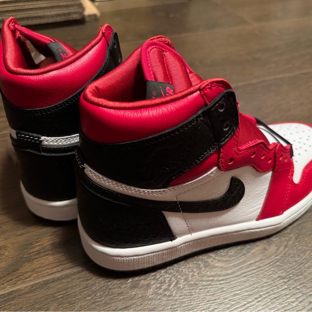 Women’s Jordan 1 High “Satin Snake”